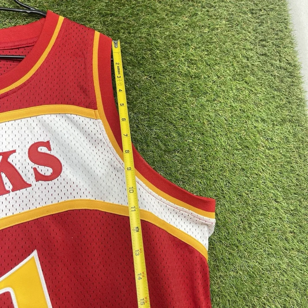 Vintage Hardwood Classics Atlanta Hawks Jersey Mens 3XL #21 Dominique Wilkins